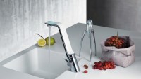 MONOMANDO COCINA ELECTRONICA ALESSI SENSE HANSA